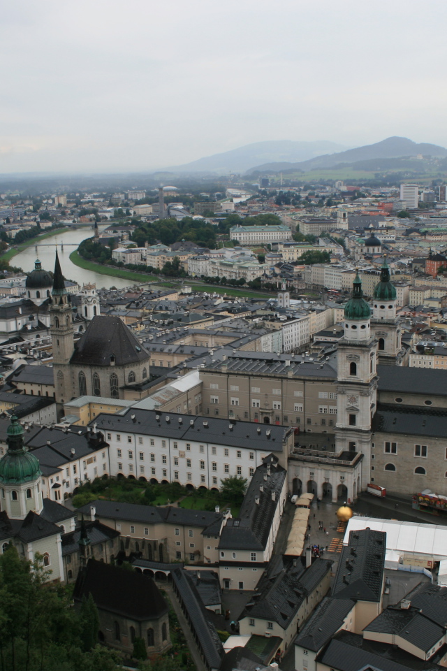 Панорама города  Зальцбург, Австрия