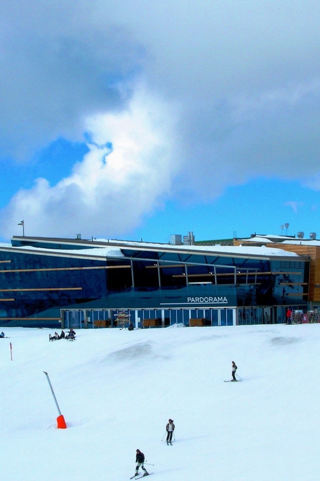 Ресторан на горнолыжном курорте Ишгль, Австрия