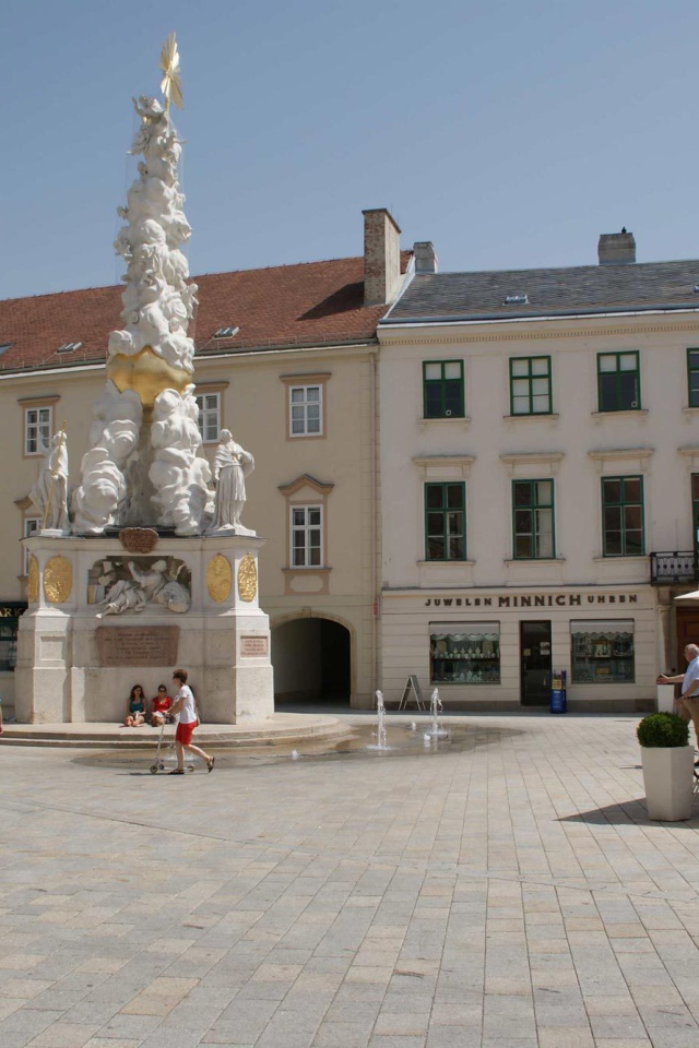 Скульптура на курорте Баден, Австрия