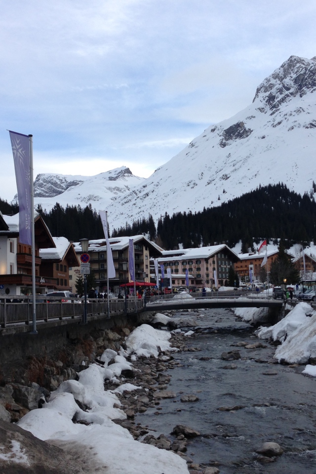 Городские дома на горнолыжном курорте Лех, Австрия