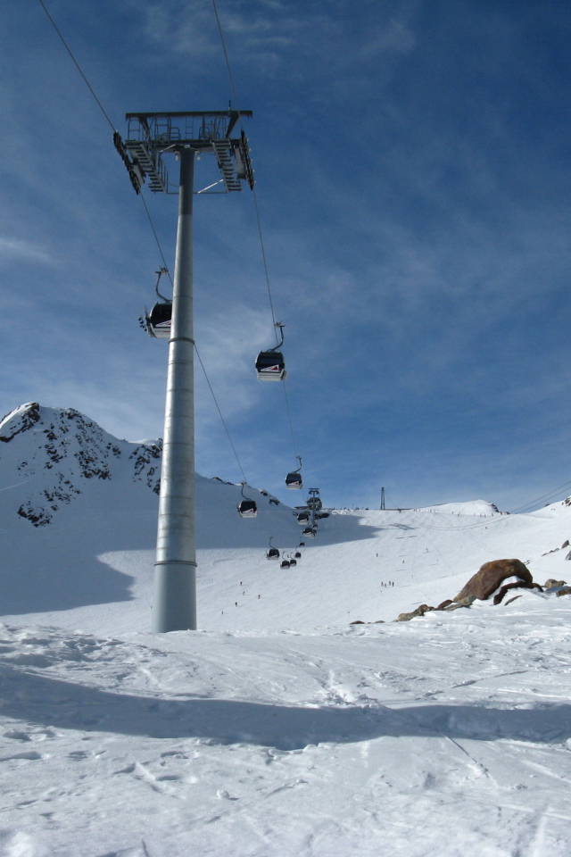 Зимний отдых на горнолыжном курорте Зёльден, Австрия
