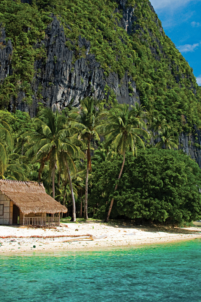 Кабина на пляже в Барбадосе