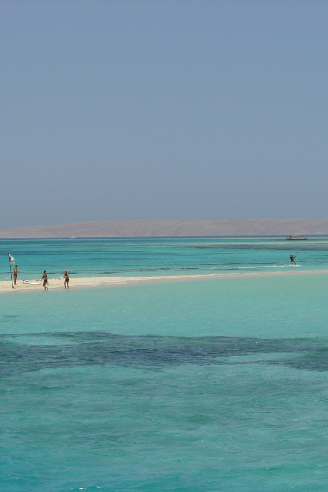 Голубая лагуна на курорте Хургада, Египет