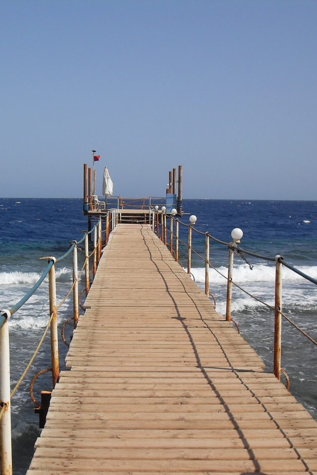 Причал на курорте Марса Алам, Египет