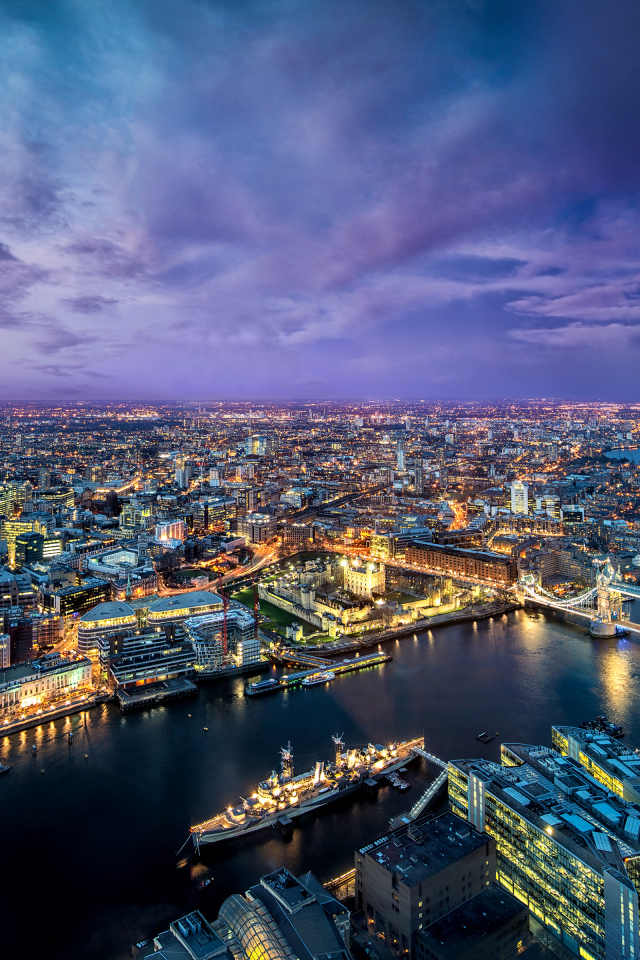 London aerial view, England