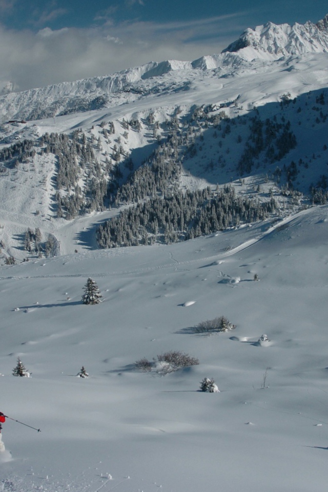 Активный отдых на горнолыжном курорте Куршевель, Франция