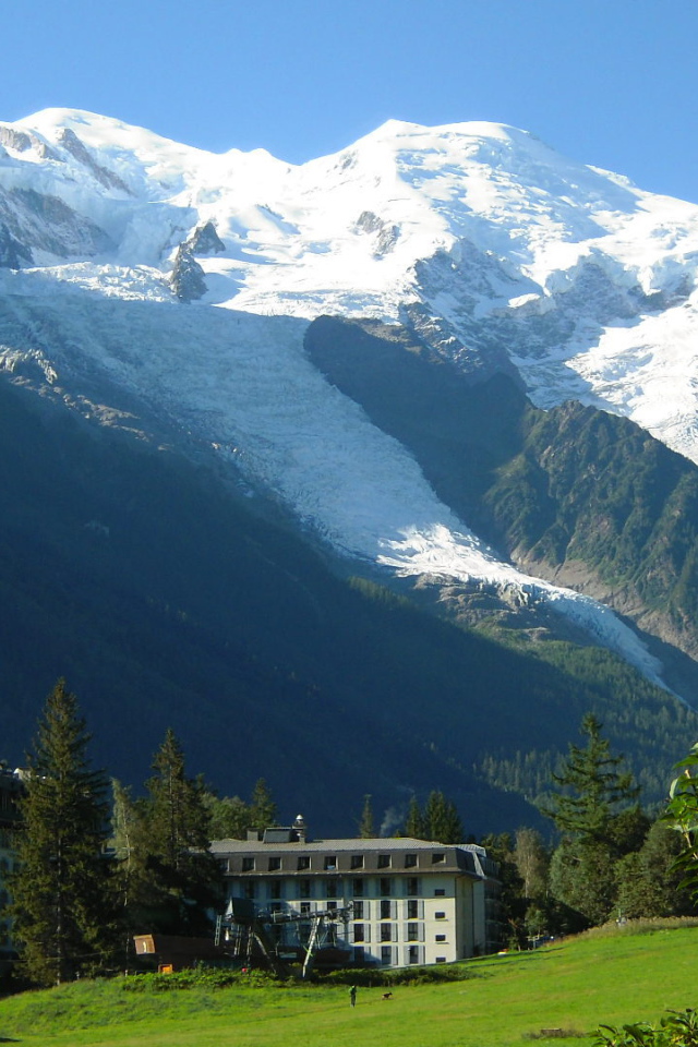 Альпы на курорте Шамони, Франция