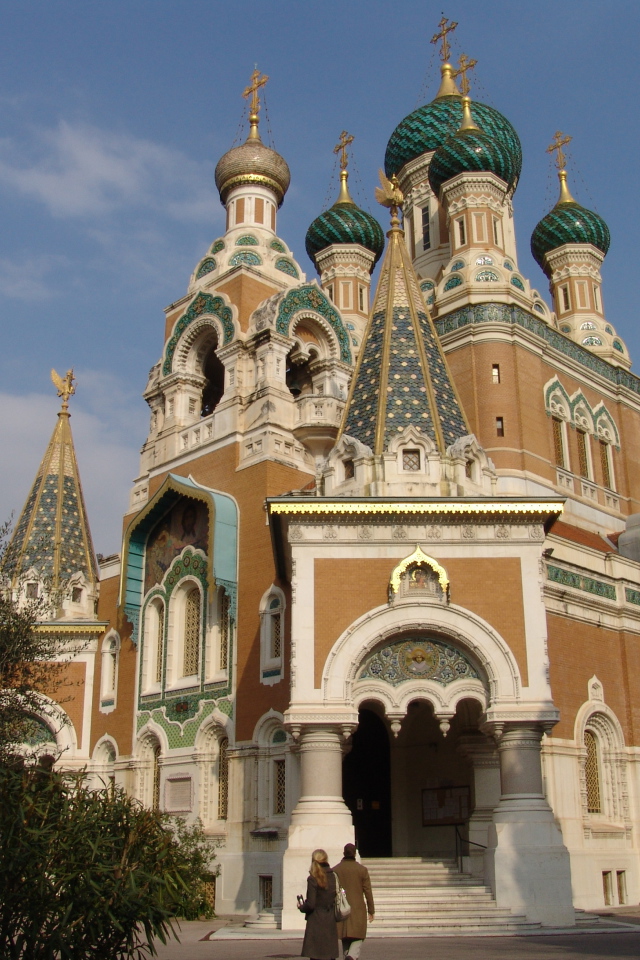 Церковь в городе Ницца, Франция