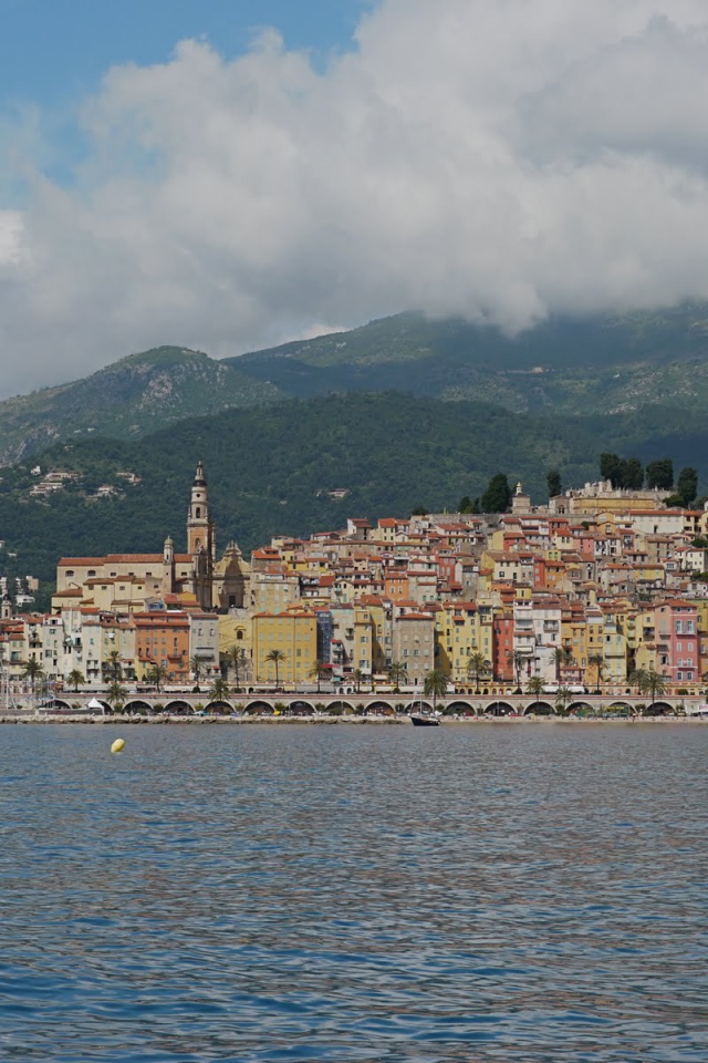 Город на курорте Сен-Жан-Кап-Ферра, Франция