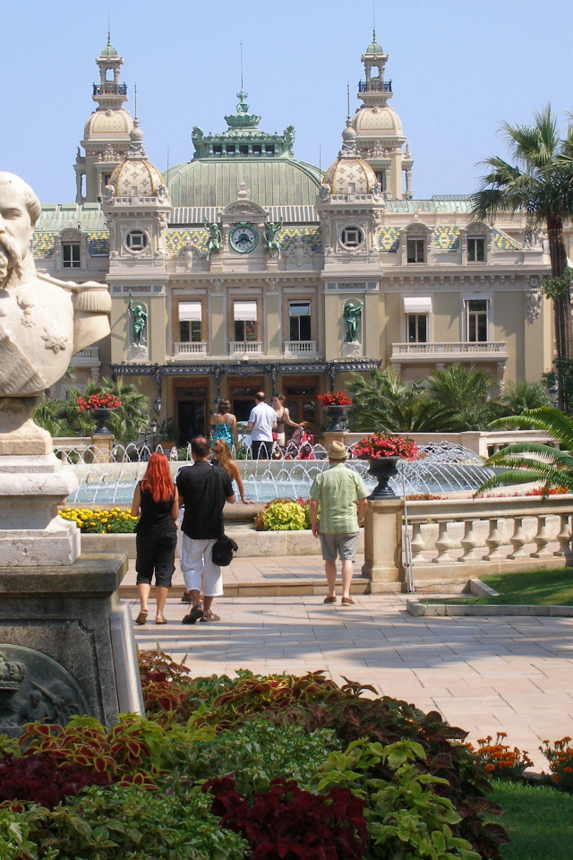 Памятник в Монте-Карло, Франция