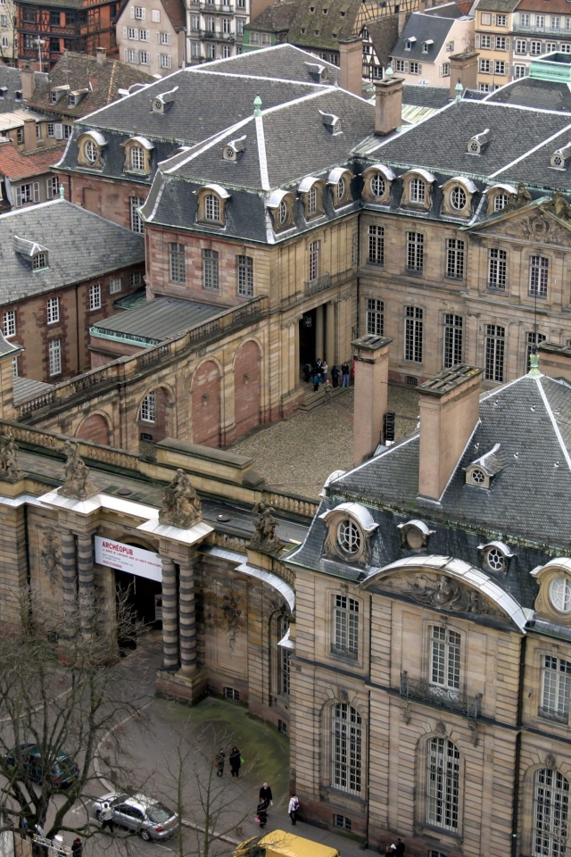 Дворец в городе Страсбург, Франция