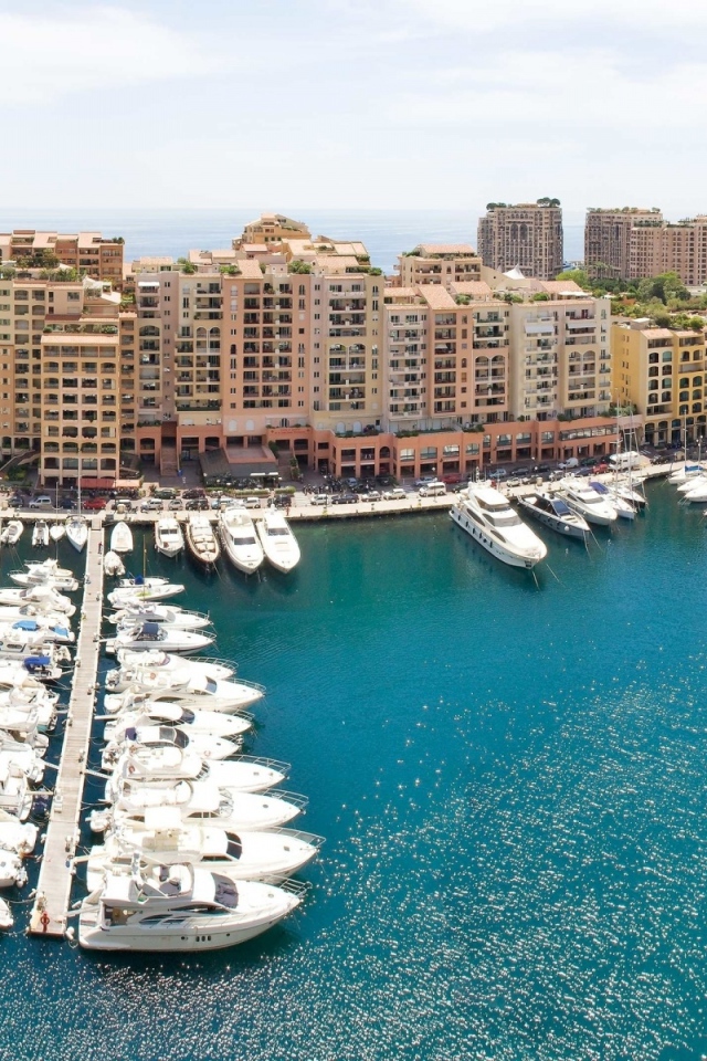 Порт в Монте-Карло, Франция