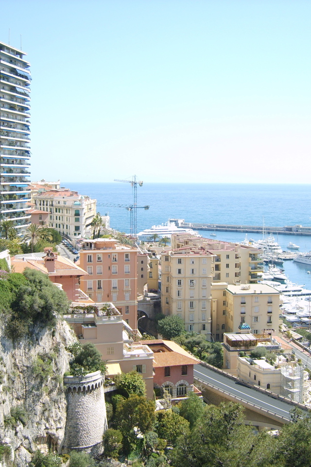 Скалы в Монте-Карло, Франция