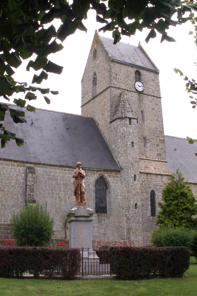 Скульптура в Нормандии, Франция