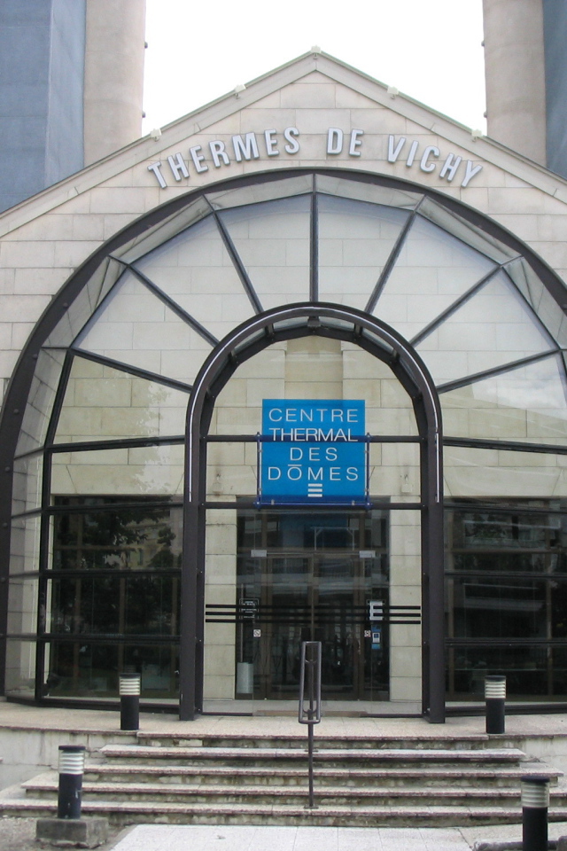 Термальный центр в городе Виши, Франция