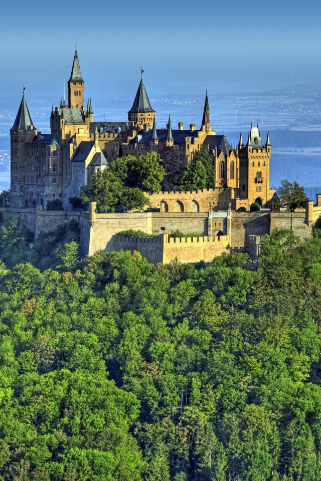 Старинная крепость в Германии