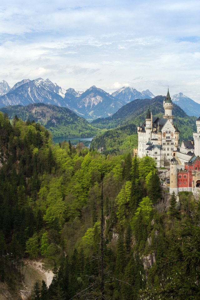 Замок Нойшванштайн, Бавария, Германия