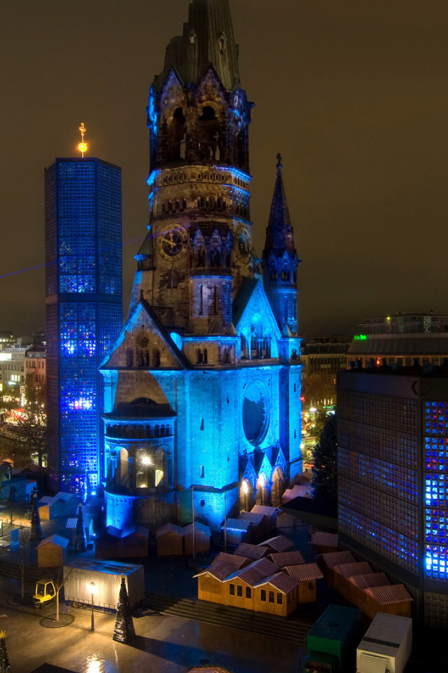 Night Cathedral in Berlin