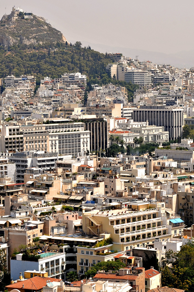 Гора в Афинах