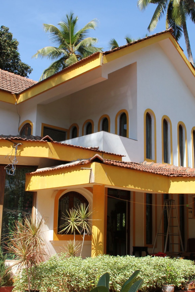 Красивые дома в Гоа