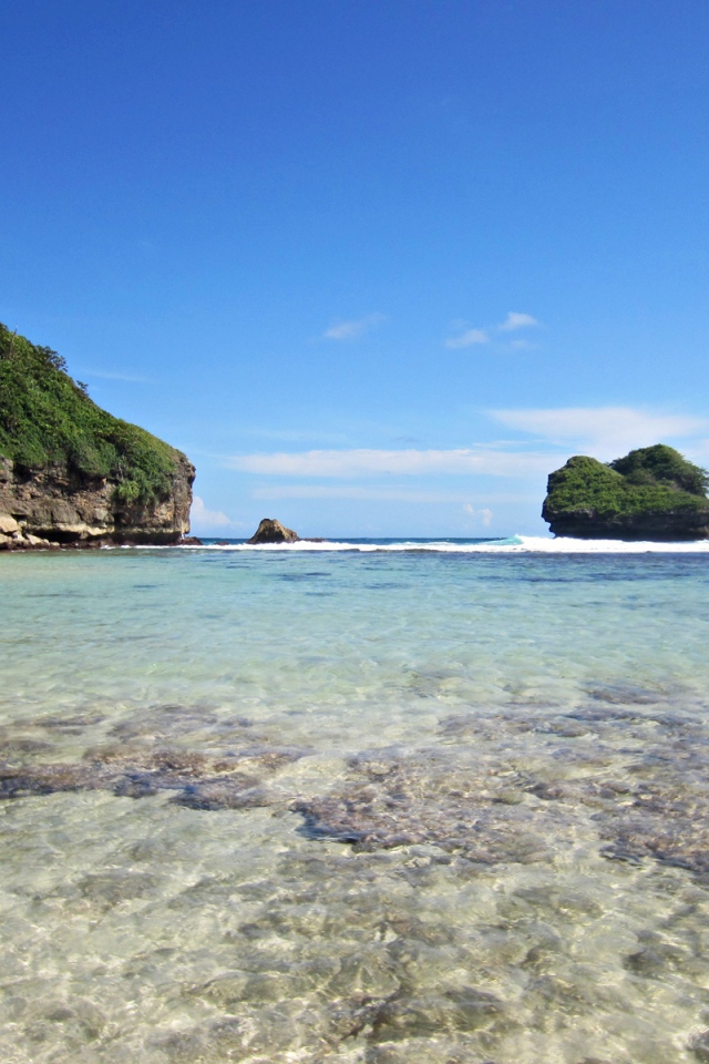 Голубая вода в Гоа