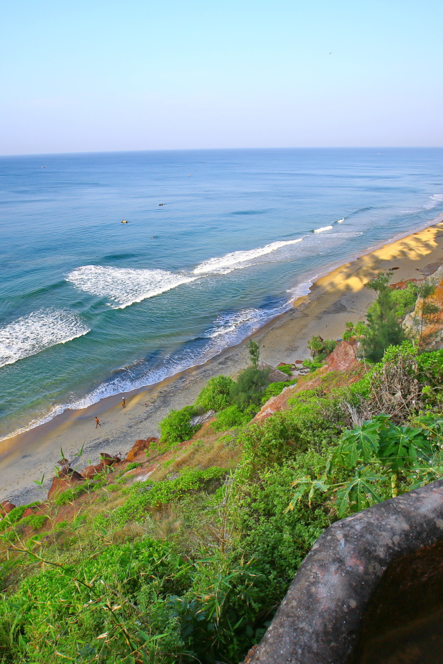 Прибрежная зона в Варкале