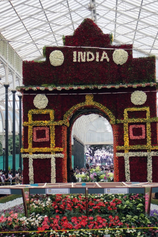 Шоу цветов в Бангалоре