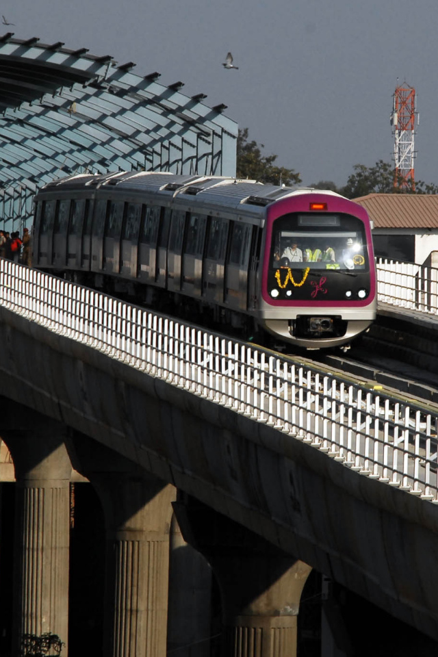 Наземное метро в Бангалоре