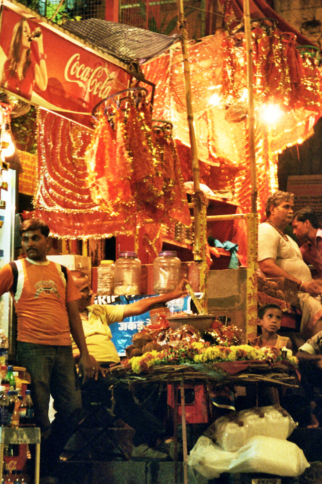 Ночной рынок в Варанаси
