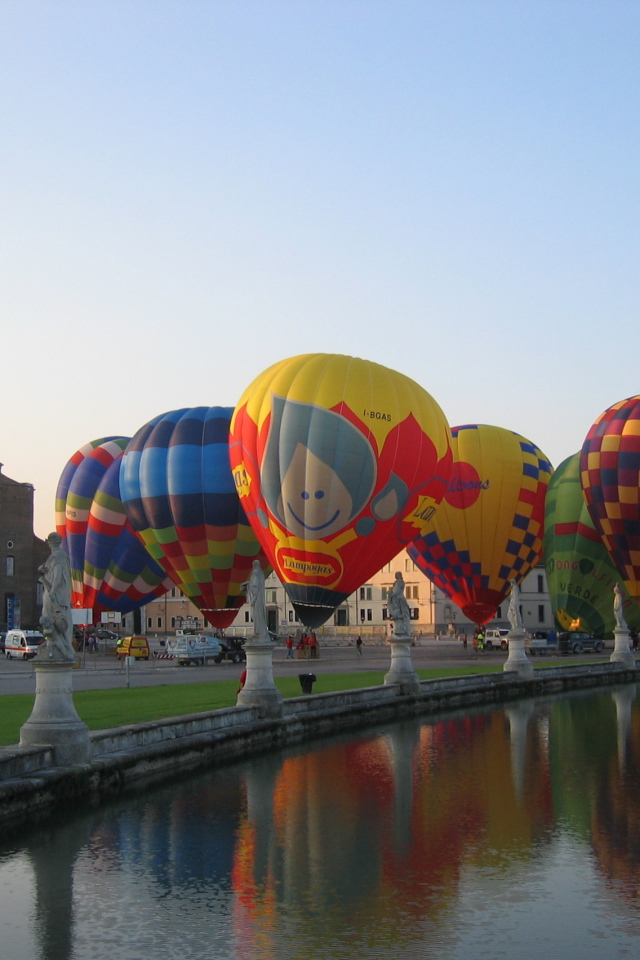 Фестиваль воздушных шаров в Падуе, Италия