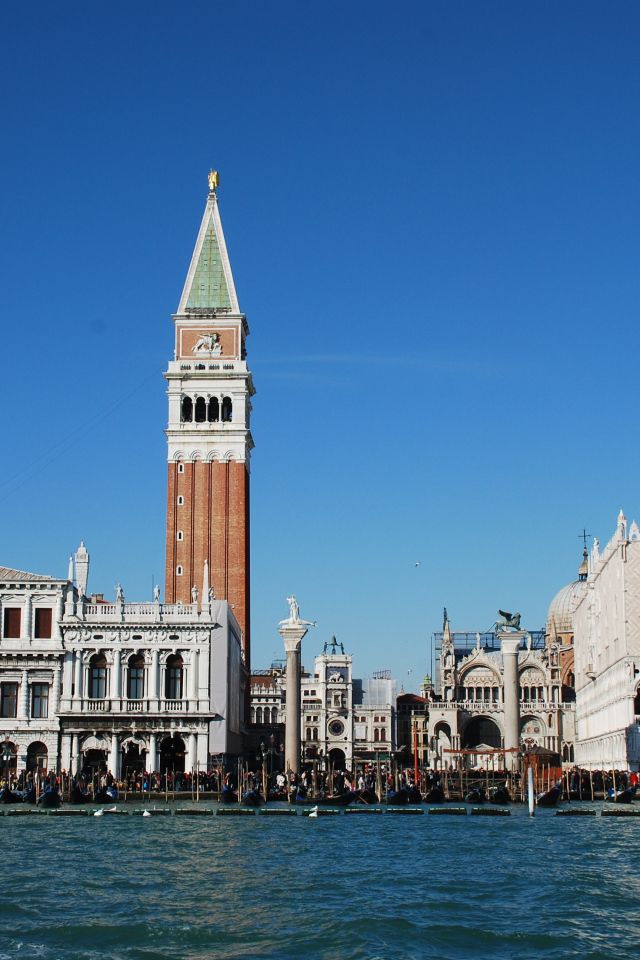 Колокольня собора в Венеции, Италия
