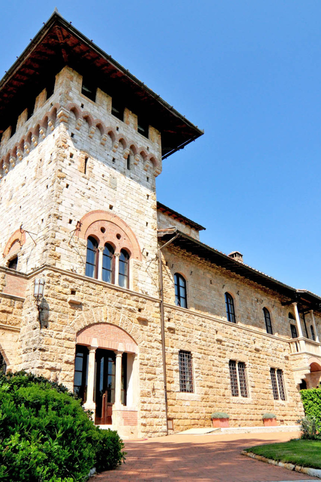 Замок в Сиене, Италия