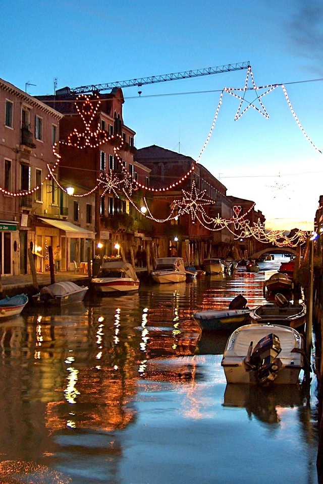 Рождественские каникулы на острове Мурано, Италия