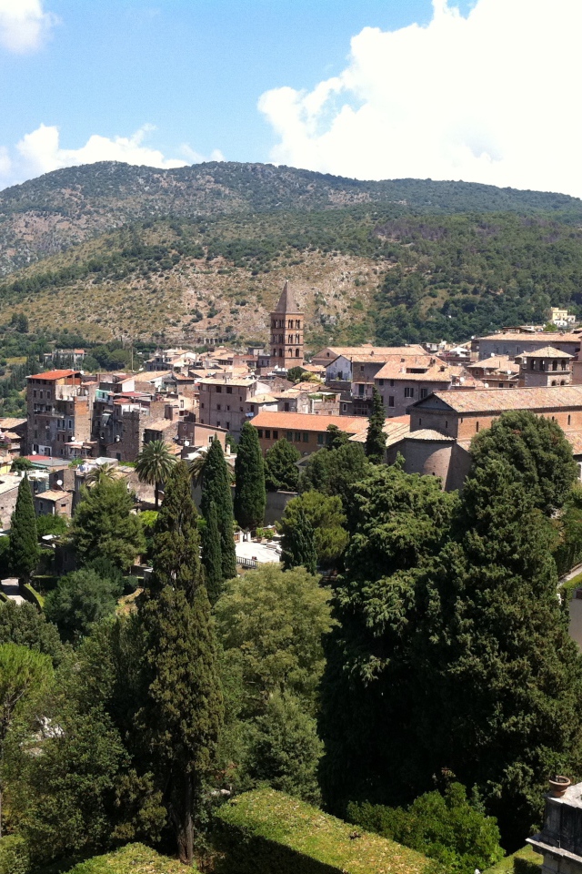 Город в Тиволи, Италия