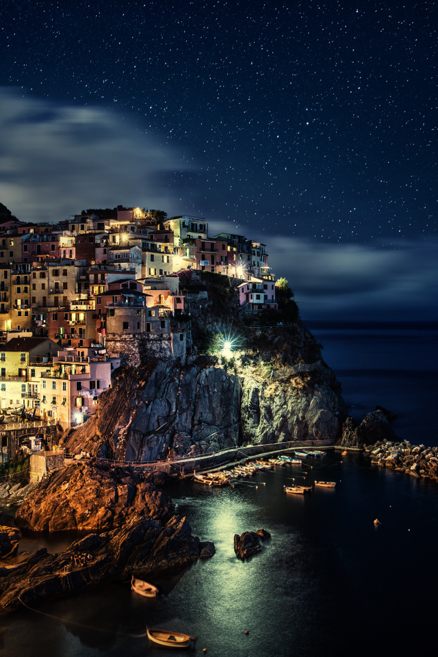 Город Манарола, Италия