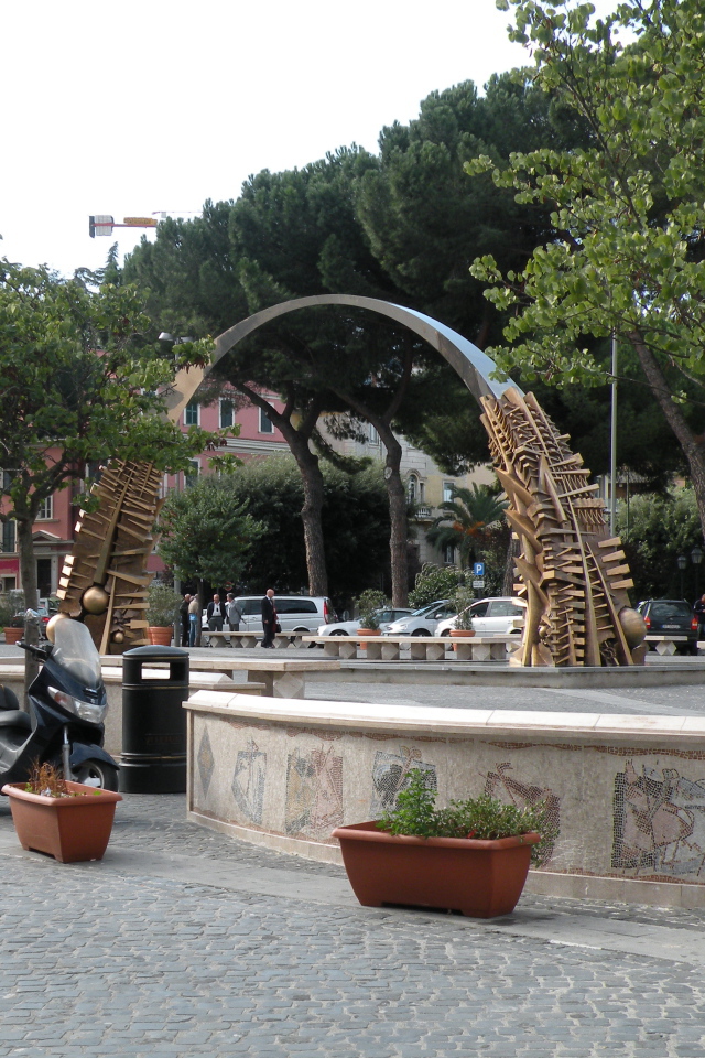 Городской парк в Тиволи, Италия