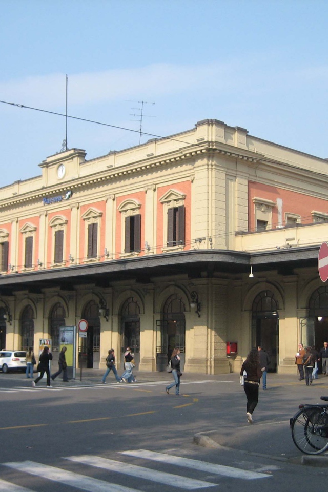 Вход на стадион в Парме, Италия