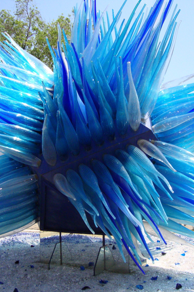 Стеклянная скульптура на острове Мурано, Италия