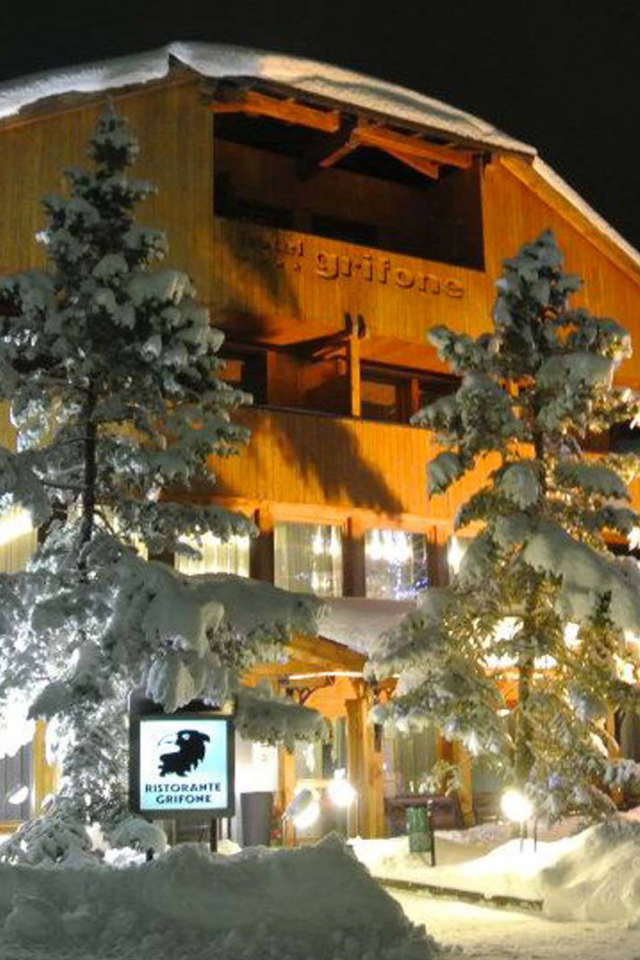 Отель Грифон на горнолыжном курорте Мадонна ди Кампильо, Италия