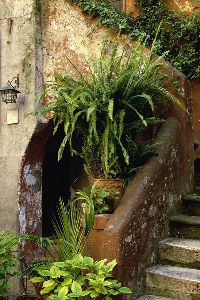 Старинный дом в Риме, Италия