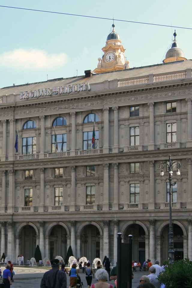 Дворец Реджионе в Лигурии, Италия