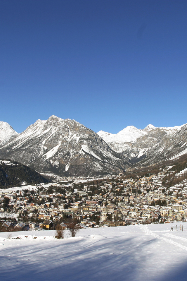 Горнолыжный курорт в Бормио, Италия