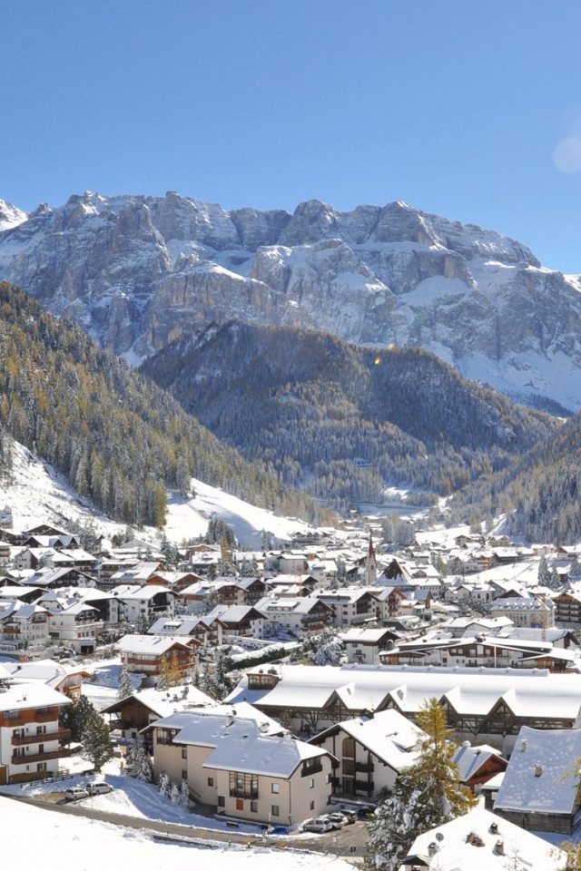 Горнолыжный курорт Валь Гардена, Италия