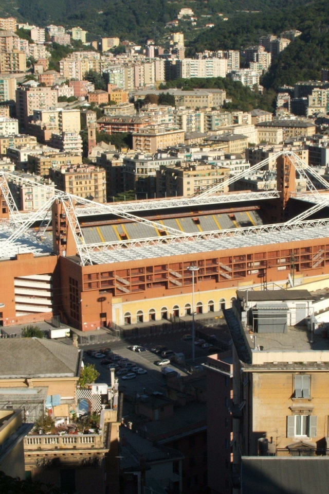 Стадион в Генуе, Италия