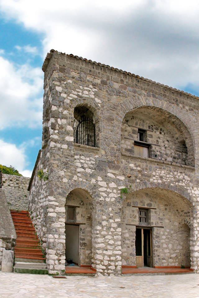 Старинная церковь в Генуе, Италия