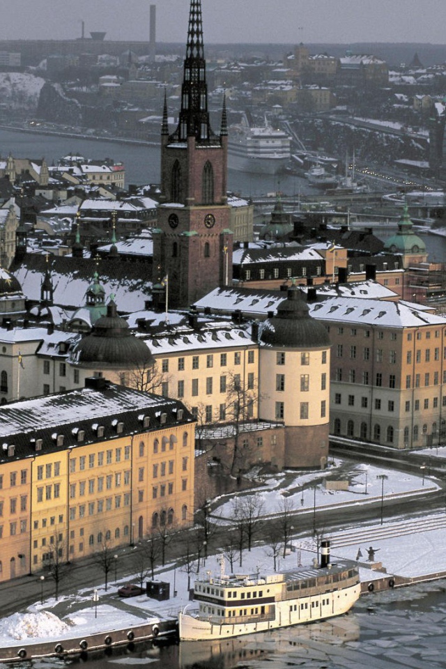 Зимний вид на курорте Лидо ди Езоло, Италия