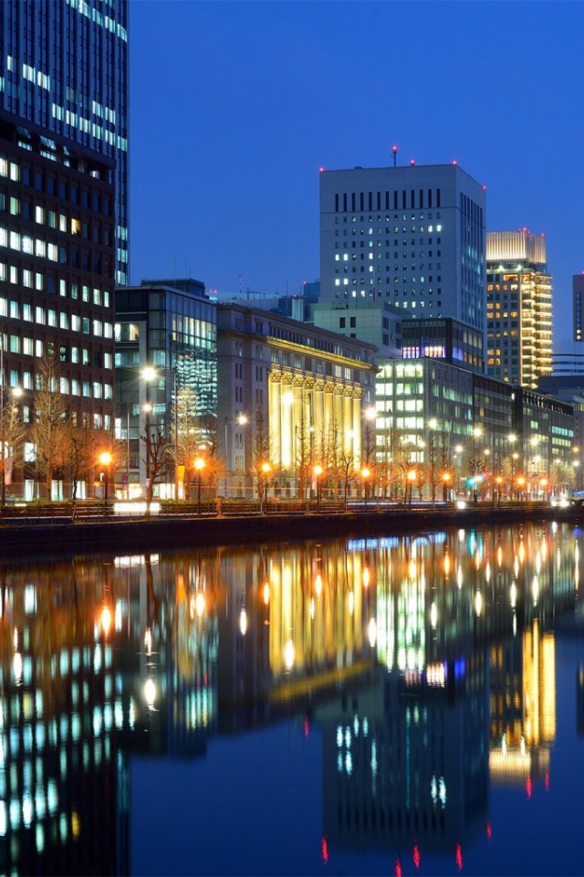 Набережная в Токио