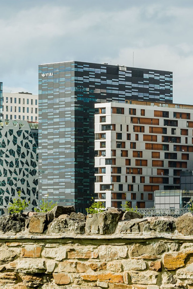 Красивые здания в Осло
