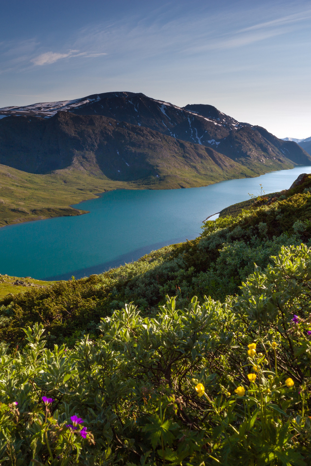 Хребет Бессеген, Норвегия
