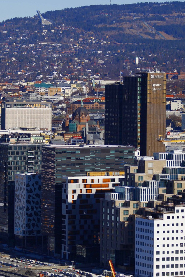 Панорамный вид на Осло